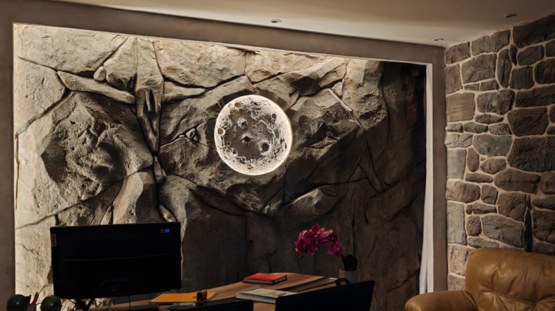 roche artificielle, effets de lune ile de france melun